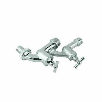 BS1010 Rubinetti per tubazioni Unioni di tubature Rubinetto per bibite cromato Maniglia con filo maschile