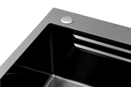 Cucine in nano rivestimento di taglia personalizzata lavandini in acciaio inossidabile all' esterno fatti a mano