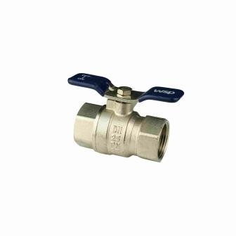 INOB200 Valvole a sfera in ottone DN15 Bore Butterfly Handle Valve 1/2in - 2in Female Thread