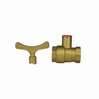 Valvole a sfera in ottone forgate CW617N da 1/2 pollice a 4 pollici