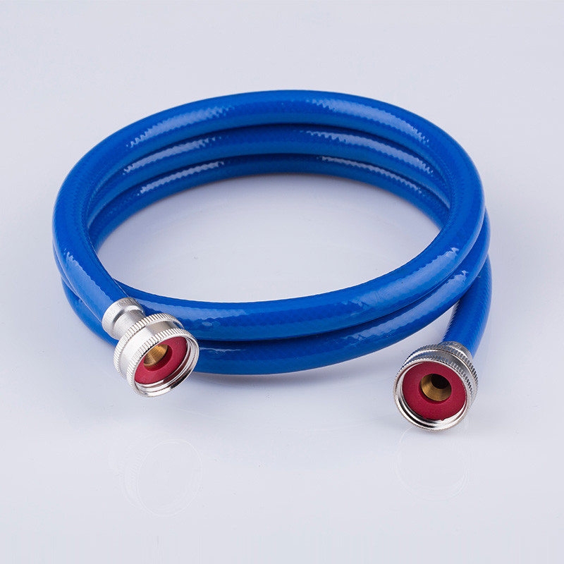 Polish Surface PVC Flex Braided Hose Lavatrice tubo di gomma ondulato