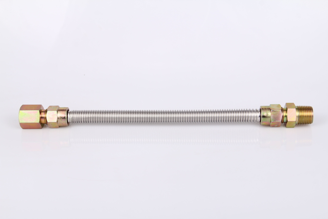 150PSI Ss304 Tubi flessibili Tubo corrugato in acciaio inossidabile per connettore a gas