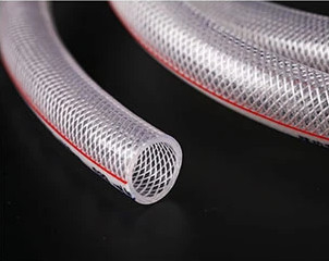 Non torsione trasparente flessibile armato tubo idrico PVC intrecciato tubo per lavaggio auto giardino