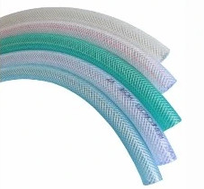 Non torsione trasparente flessibile armato tubo idrico PVC intrecciato tubo per lavaggio auto giardino