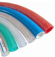 Non torsione trasparente flessibile armato tubo idrico PVC intrecciato tubo per lavaggio auto giardino