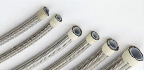 5/16 pollici tubi flessibili in acciaio inossidabile intrecciato PTFE intrecciato olio combustibile raffreddatore tubi linee