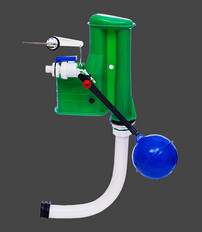 INOVI B09 Meccanismo di scarico della cisterna di tipo sifone in plastica 9-1/2