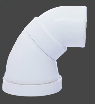 WC Pan Cistern Pipe 45° Connector Toilet Pan 4in Flexible Toilet Waste Connector