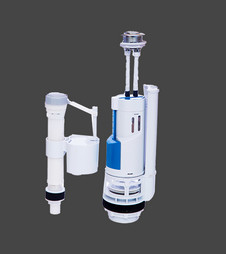 Doppio pulsante Push Cisterna Sciacquare 2 pollici di uscita Cisterna urinaria di plastica di livello inferiore