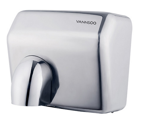 Asciugatrice di mani per bagno commerciale a parete 60HZ SS Asciugatrice di mani elettrica per bagno