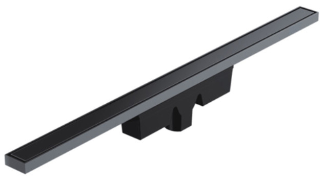 Drenaggio della doccia di tipo lineare grigio DIA 50mm nero Drenaggio lineare