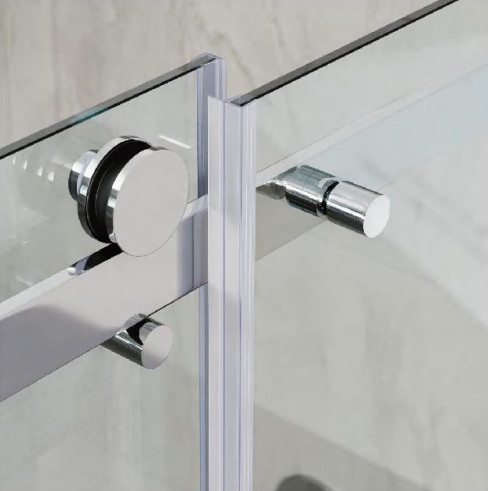 52 X 36 X 79 pollici 10 mm Casse doccia in vetro su misura 900 Casse doccia quadrante