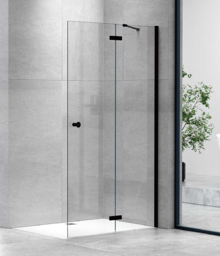 1950mm Doccia Cubicchi di vetro Pivot Doccia Porta 450 + 450mm angolo Doccia scatola