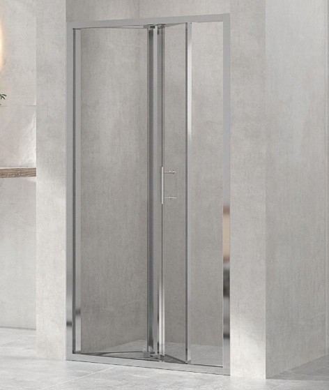 900mm Cubi della doccia cristallina Cubo della doccia pieghevole 900 x 900