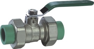 PN16 Telefono di sigillamento di ottone Valvole a sfera Livello Valvole a sfera PPR a mano 1/2 - 4 pollici 320g