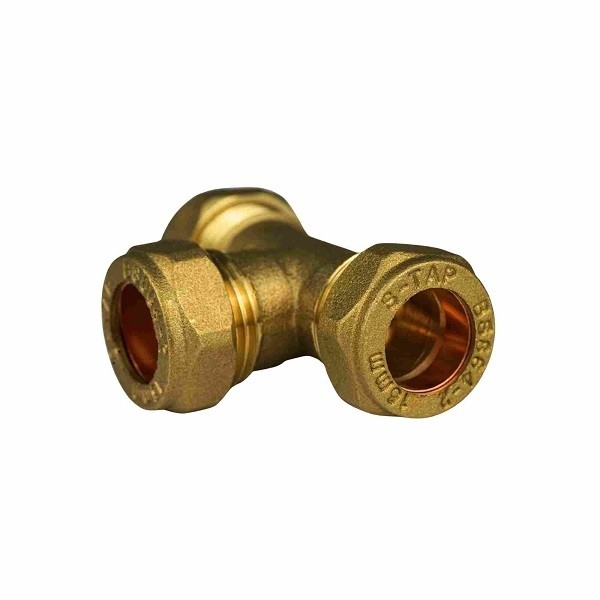 Fittings per tubi in ottone forgiati a nucleo di rame Cappa di tubi a compressione Standard BS864-2