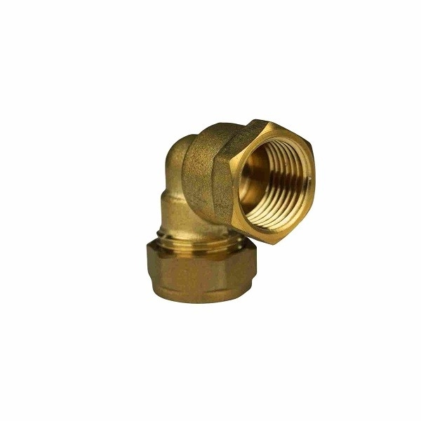 Fittings per tubi in ottone forgiati a nucleo di rame Cappa di tubi a compressione Standard BS864-2