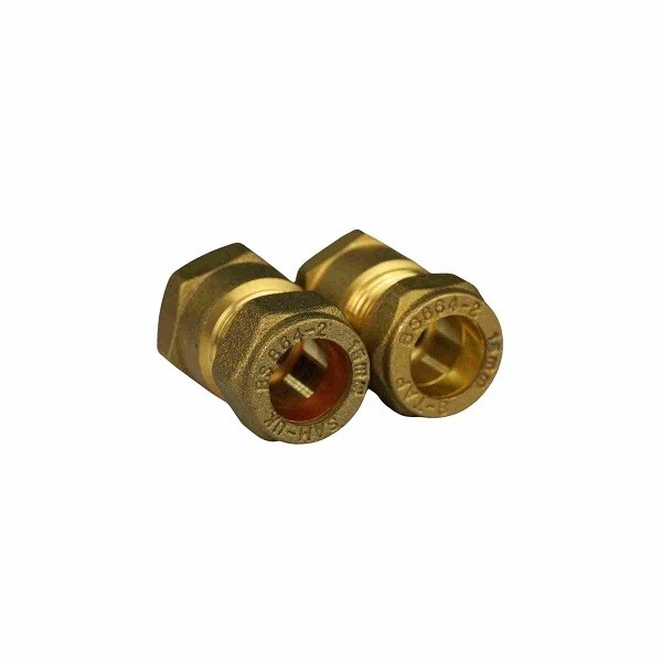 Fittings per tubi in ottone forgiati a nucleo di rame Cappa di tubi a compressione Standard BS864-2