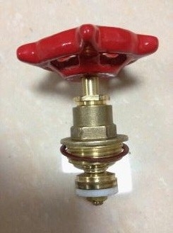 Valvole di porta in ottone forgiato Ruota a mano 1/2 In - 2 In Femminile Valvole a filo tagliato