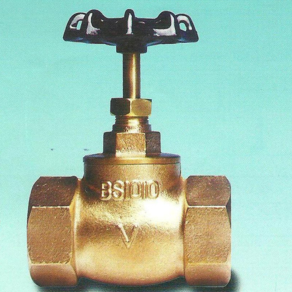 BS1010 - 2 fermo di cannone in ottone valvole di cancello maniglia della ruota 1/2in - 2in Valvola di saltatore sciolto